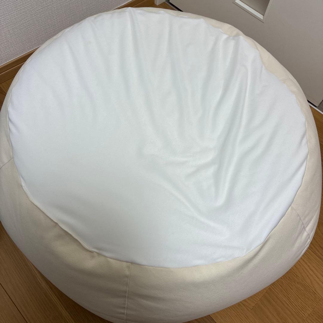 直取引可　神楽坂駅　無印良品　IDEE PUUF ビーズクッション2個セット