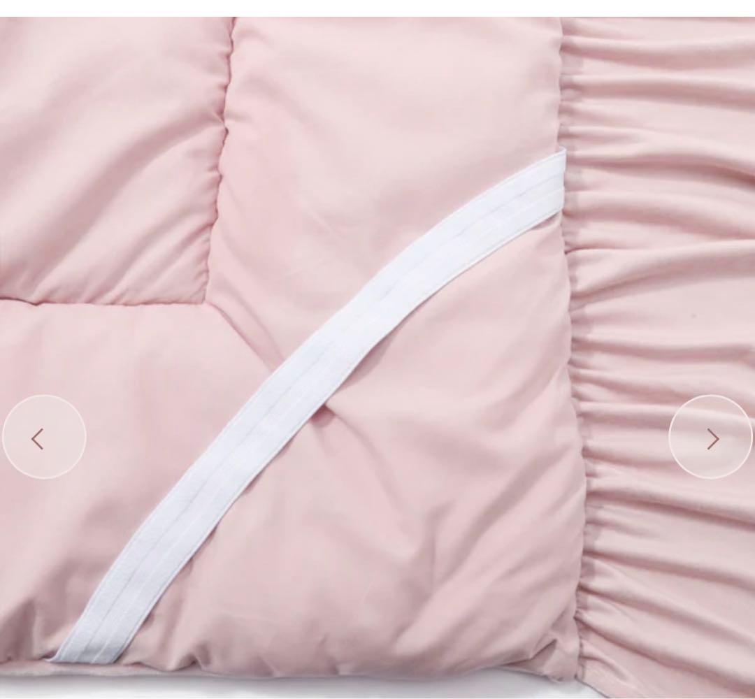 Francfranc フランフラン WARMY フリル ベッドパッド　シングル