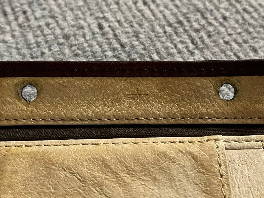 エムピウ　m+ millefoglie 2 タバコ×ベージュ