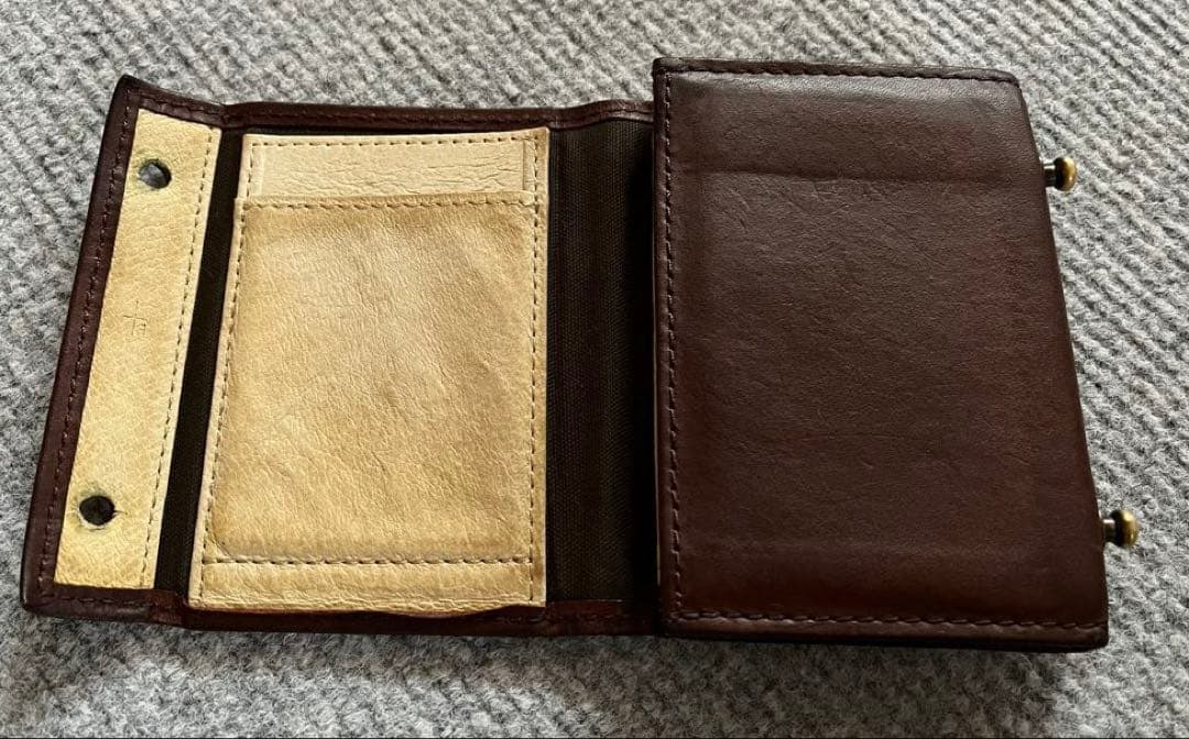 エムピウ　m+ millefoglie 2 タバコ×ベージュ