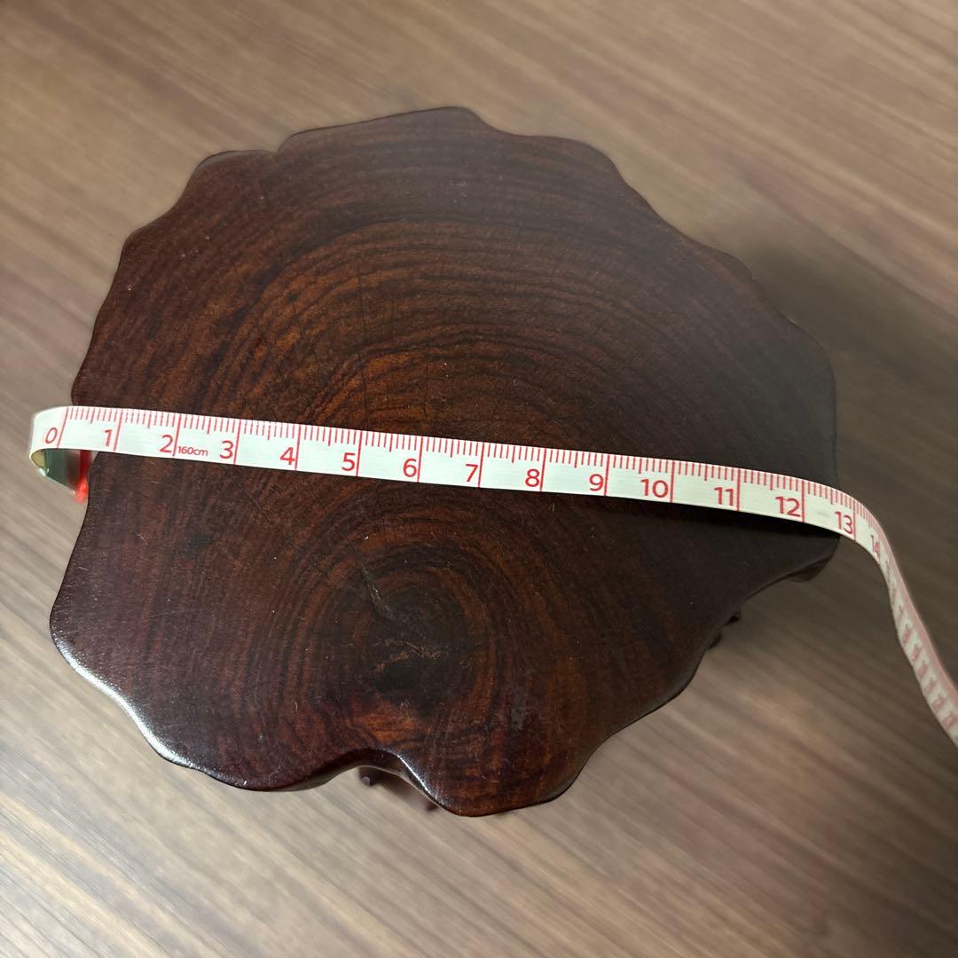 天然木　盆栽台　小品盆栽用 根卓　盆栽　花台　香炉台　台 インテリア小物　置物