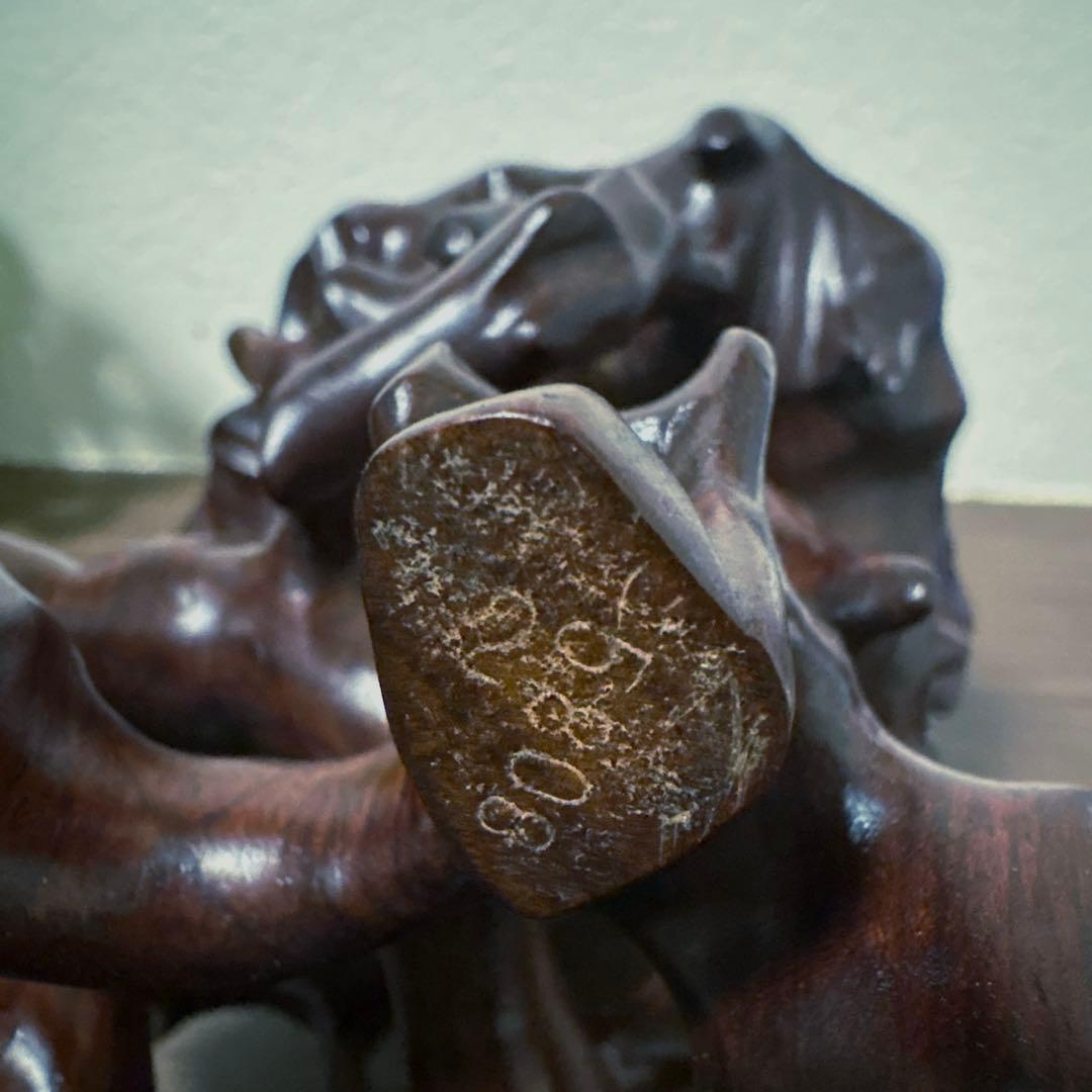 天然木　盆栽台　小品盆栽用 根卓　盆栽　花台　香炉台　台 インテリア小物　置物