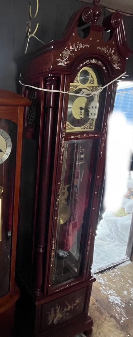 希少 Tempus Fugit ホールクロック 柱時計 アンティーク SEIKO