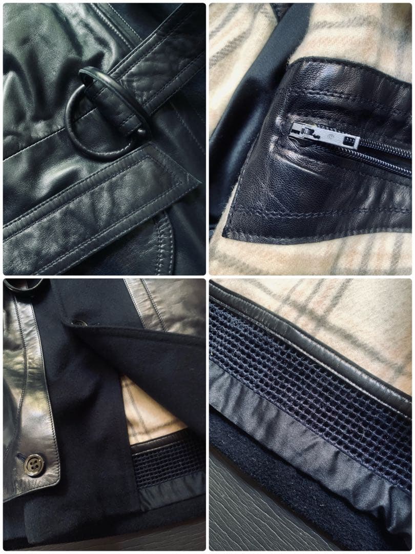 アバンギャルドでラグジュアリーなフレンチヴィンテージコート　極上の仕立て