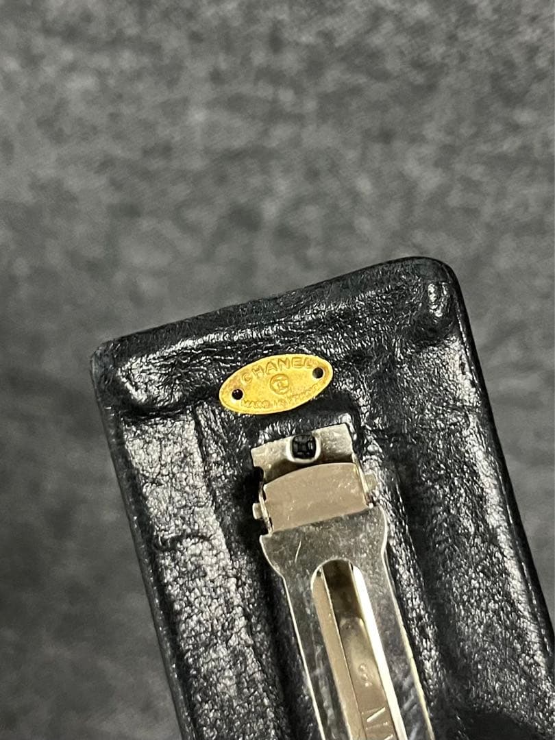 【美品】CHANEL シャネル ラム バレッタ ココマーク ヴィンテージ