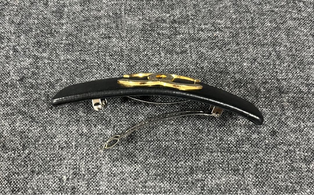【美品】CHANEL シャネル ラム バレッタ ココマーク ヴィンテージ