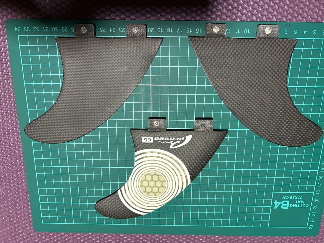 prosea G5 サーフボードフィン カーボンファイバー