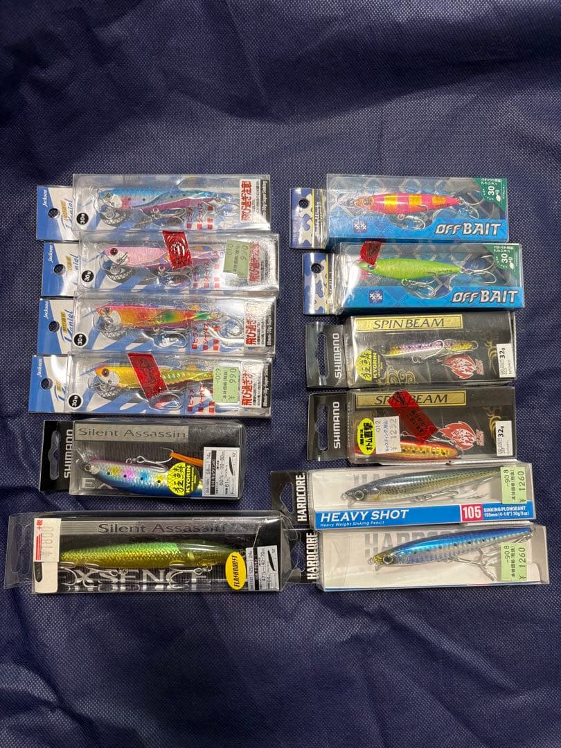 ア*ル様 引退品　メタルジグセット、ルアー他