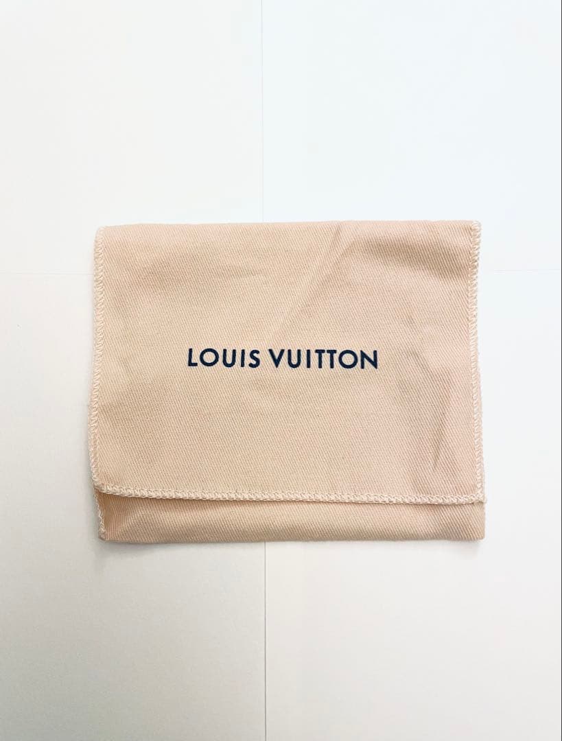 LOUIS VUITTON ダミエ ブラック 二つ折り財布 小銭入れ付き