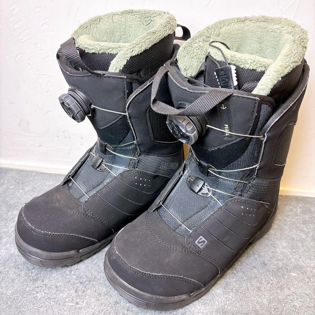 【美品】SALOMON サロモン PEARL BOA 23.0cm レディース