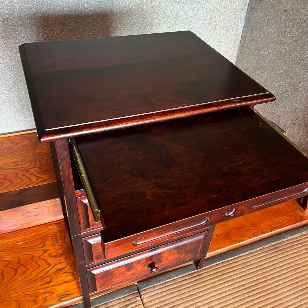 1/18まで！ 高級　神居民芸　サイドキャビネット　キャビネット　カバ材