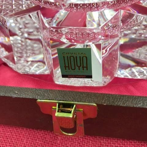 HOYAクリスタル　灰皿