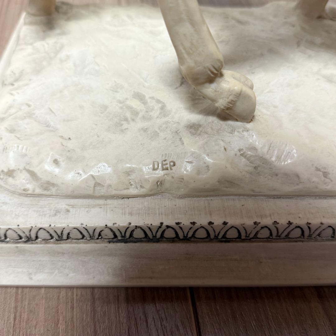 イタリア製　A.SANTINI/アンテルマ サンティーニ 西洋美術細密彫刻