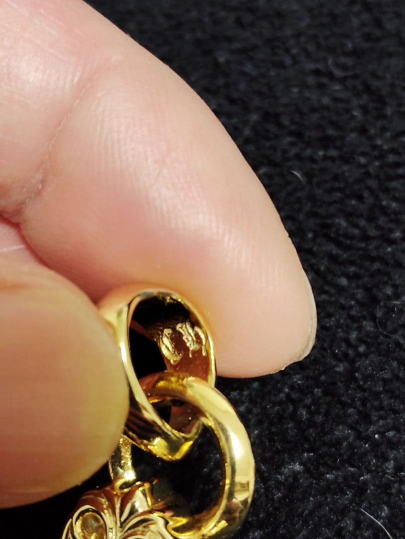 クロムハーツ　フィリグリークロスxs（22kコーティング）