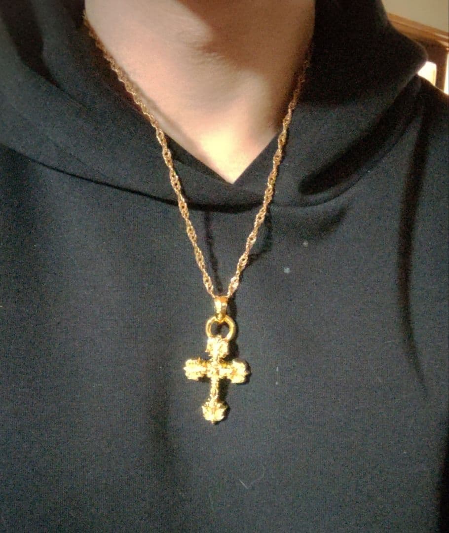 クロムハーツ　フィリグリークロスxs（22kコーティング）