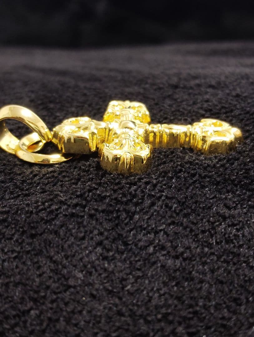 クロムハーツ　フィリグリークロスxs（22kコーティング）