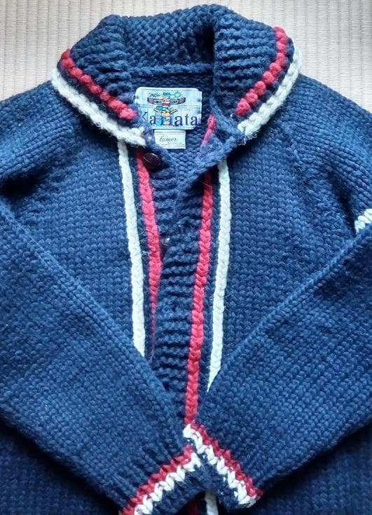 Kanata カナタ　カウチンニット　カーディガン