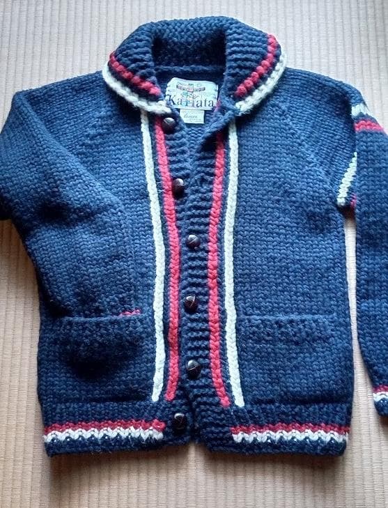 Kanata カナタ　カウチンニット　カーディガン