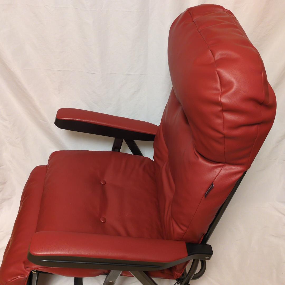 Gravina リクライニングチェア 肘付き フットレスト付き 動作確認済