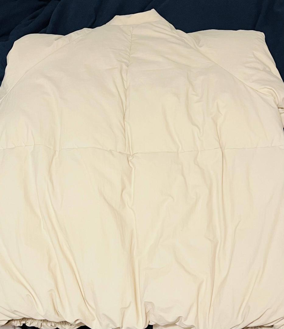 【試着のみ✨】hinari 中綿リボンミドルコート FREE ベージュ