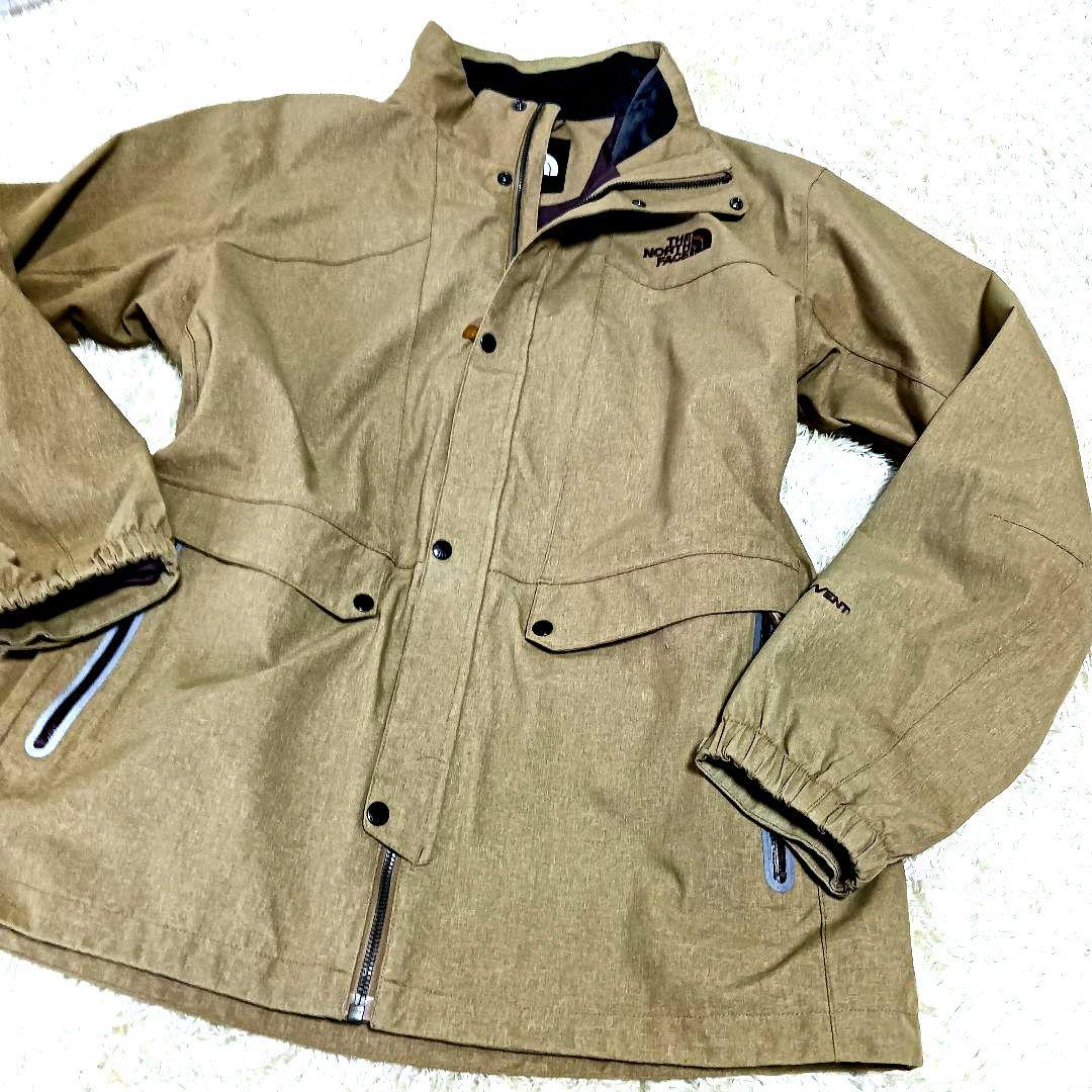 ノースフェイス　ブルゾンジャケット　メンズXXL ベージュ　大きめ　古着