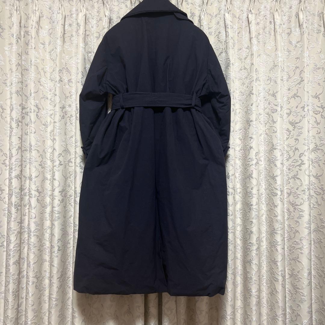 ナノユニバース　西川ダウン　東原亜希　トレンチコート型ダウンコート