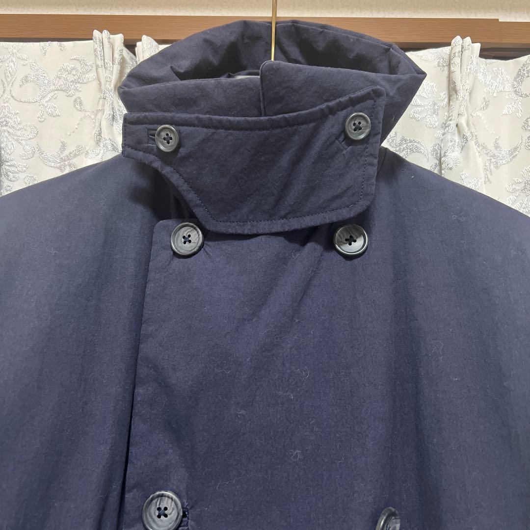 ナノユニバース　西川ダウン　東原亜希　トレンチコート型ダウンコート