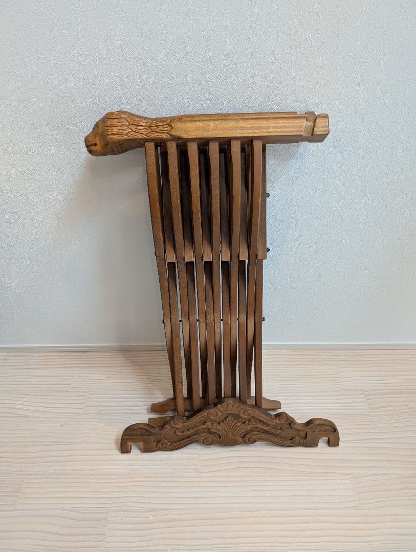 イタリア製　サヴォナローラチェア　アンティーク家具　椅子