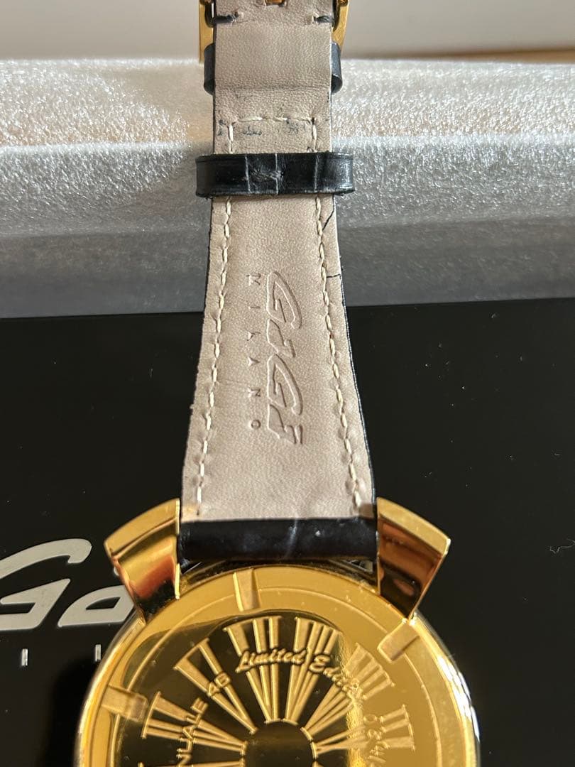 ガガミラノイビザGaGa Milano Ibiza ゴールド 時計　500本限定