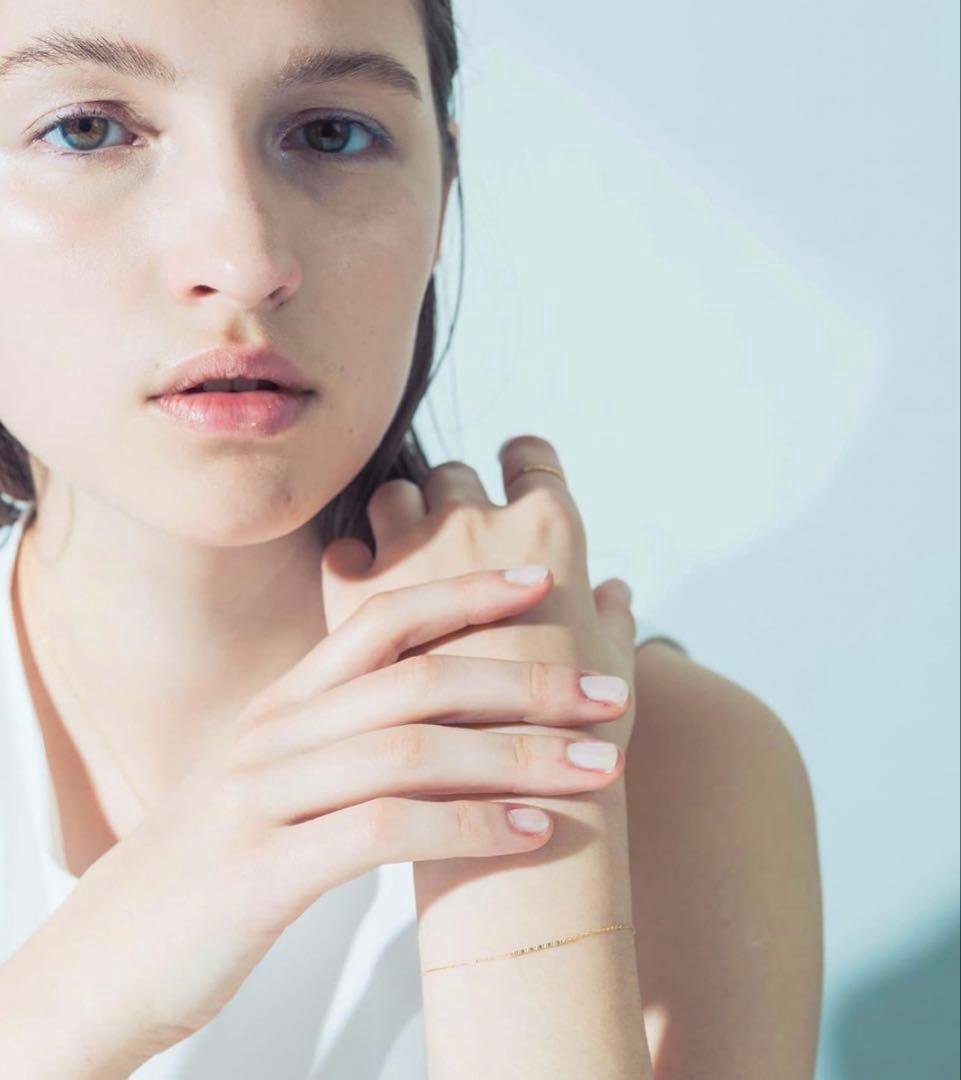 ete K18YG クレール トライアングルカット ブレスレット