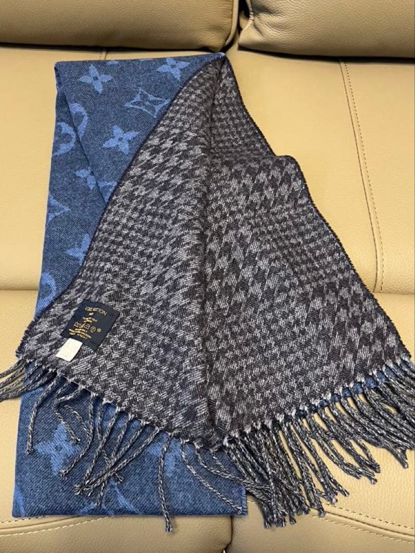 ◎美品◎ルイヴィトン 【エシャルプ ・ピエドゥ プール 】マフラー M76247