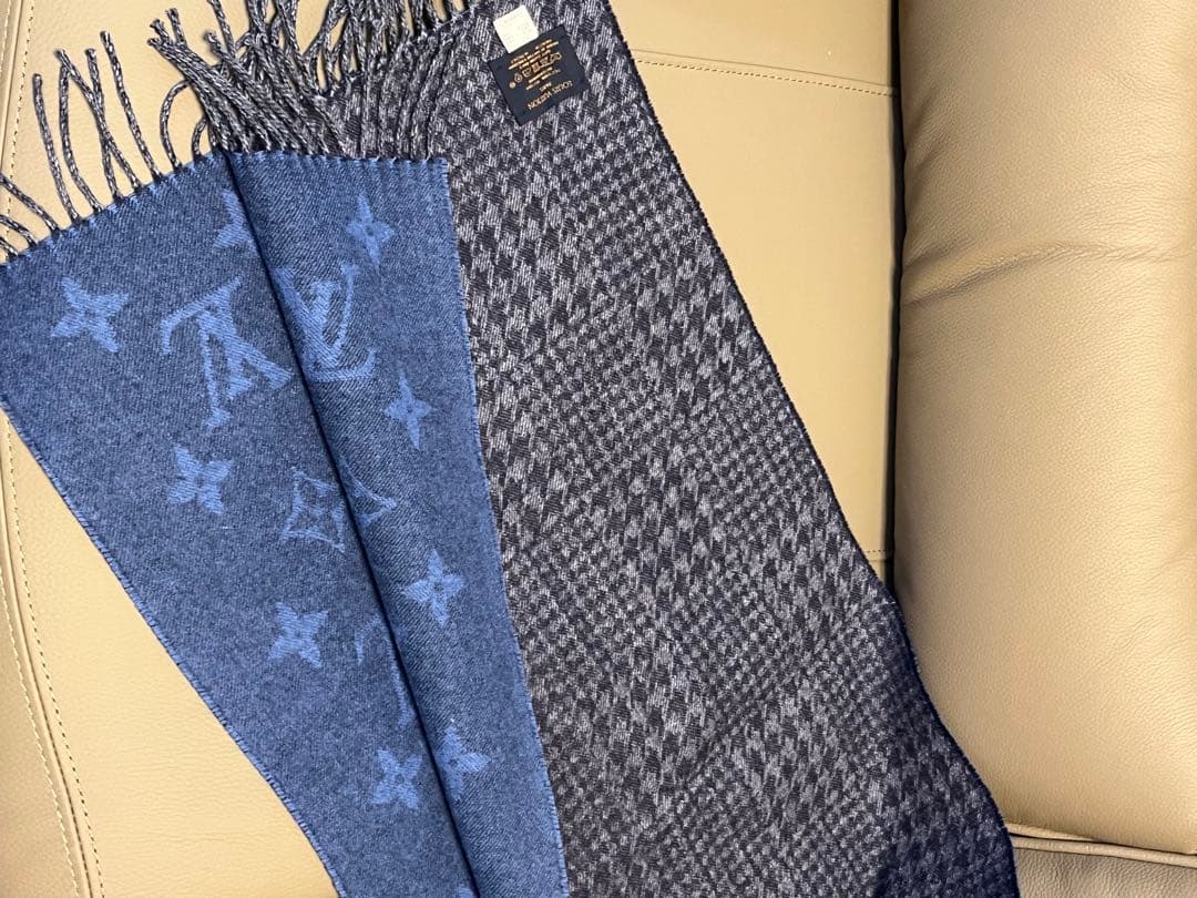 ◎美品◎ルイヴィトン 【エシャルプ ・ピエドゥ プール 】マフラー M76247