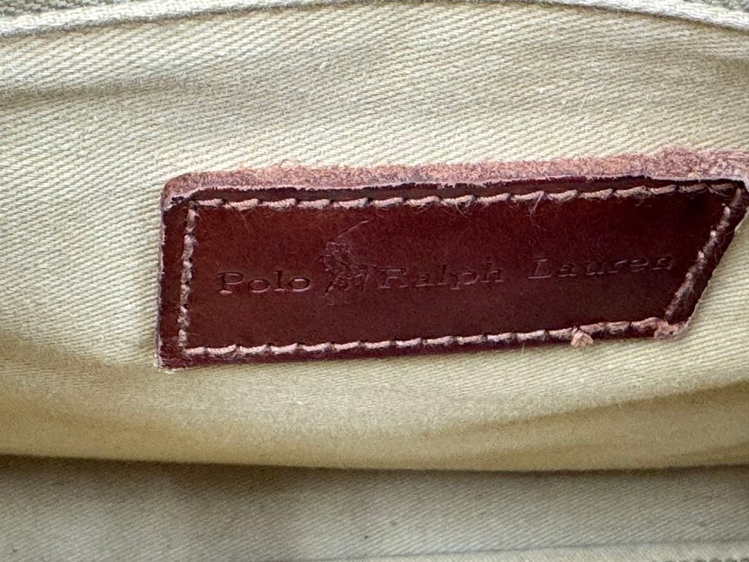 Polo Ralph Lauren ミニボストンバッグ ブラックウォッチ PVC
