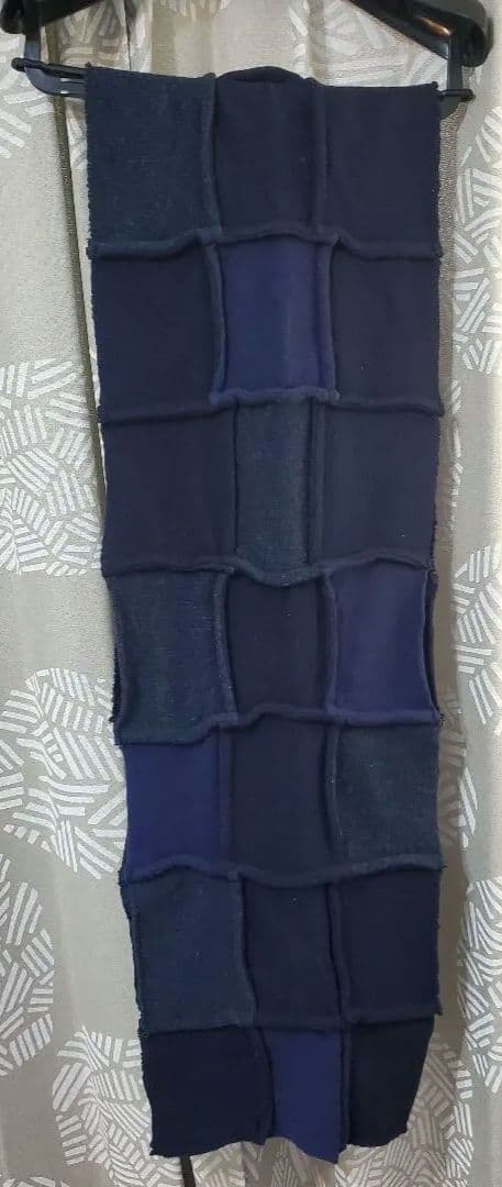 COMME des GARCONS HOMME パッチワークマフラー