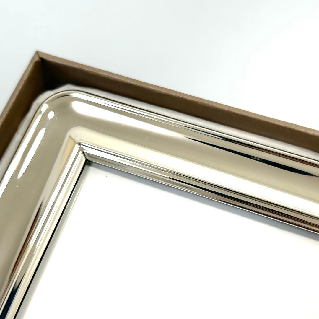 廃盤 Christofle クリストフル フォトフレーム シルバー 写真立て