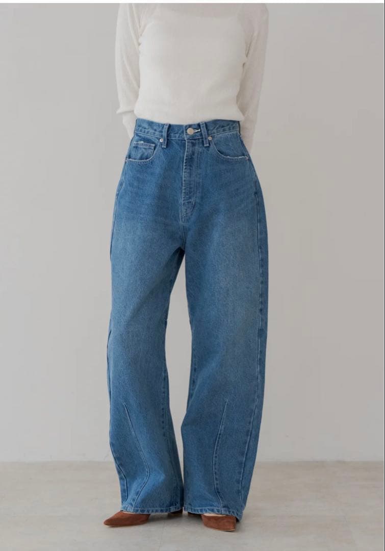 regleam エンボスカーブデニム(XSサイズ）【新品未使用】