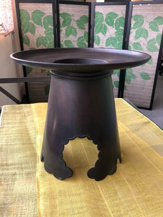 花器 水盤 うすば（花入）銅製花器 お値下げ❗️