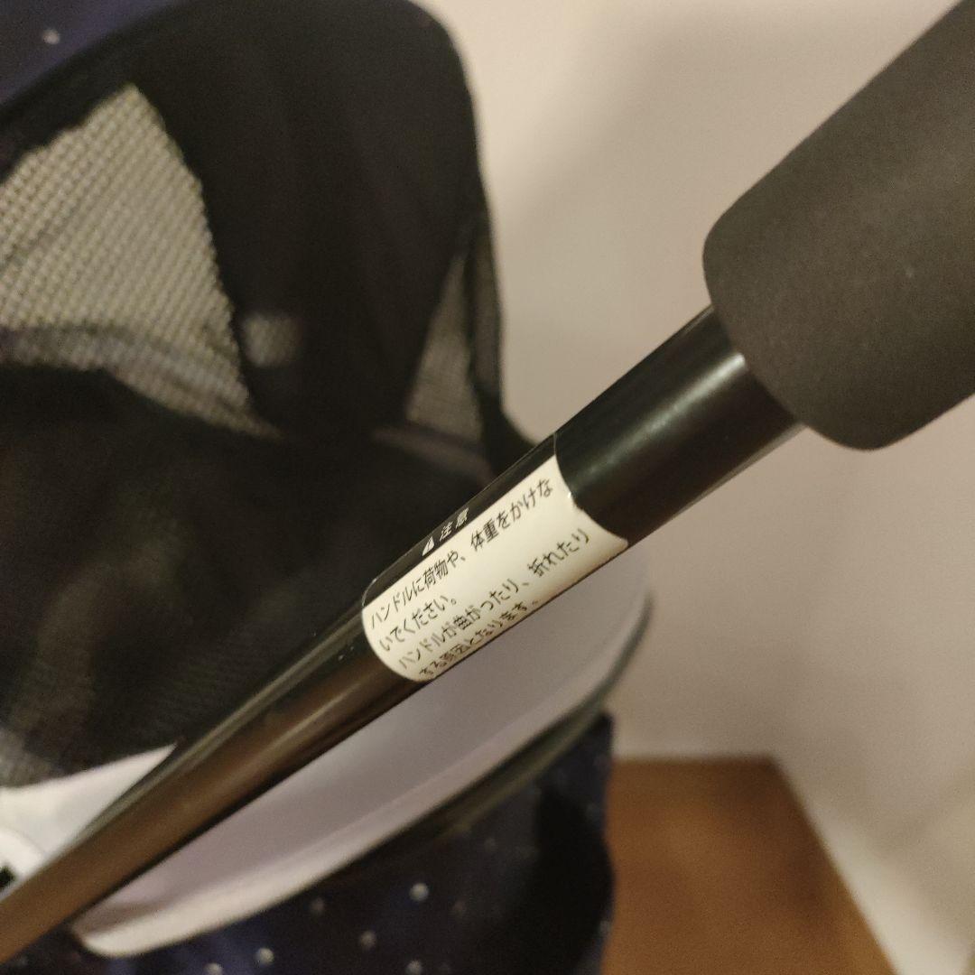 GEX わんわんカートライト 軽量4.8kg ドット模様 ペットカート