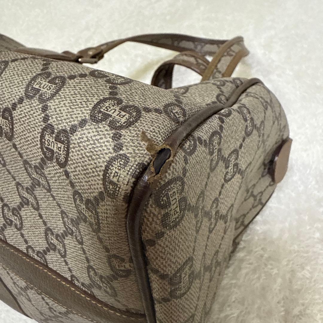 オールドグッチ グッチプラス GGボストンバッグ