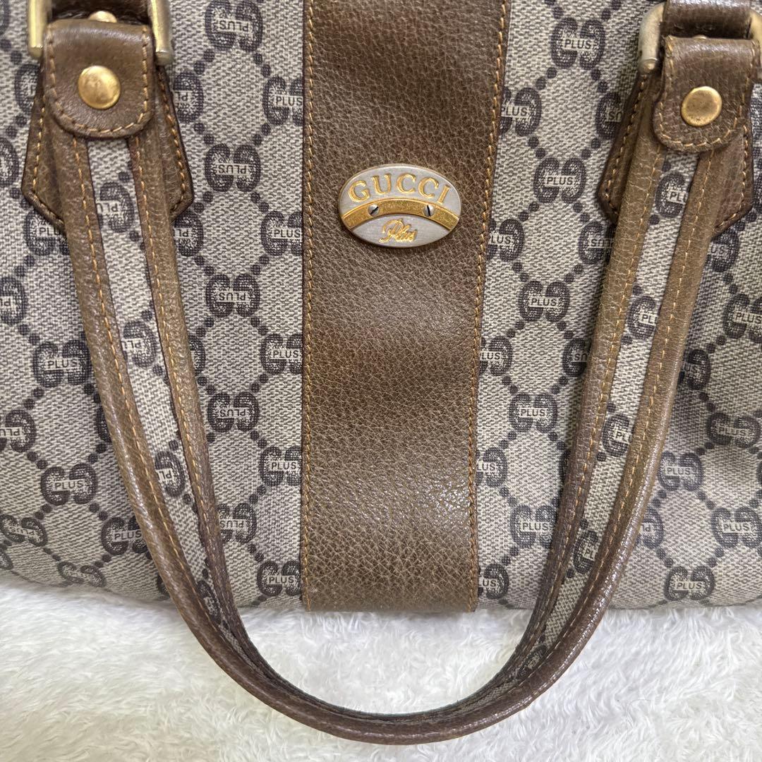 オールドグッチ グッチプラス GGボストンバッグ