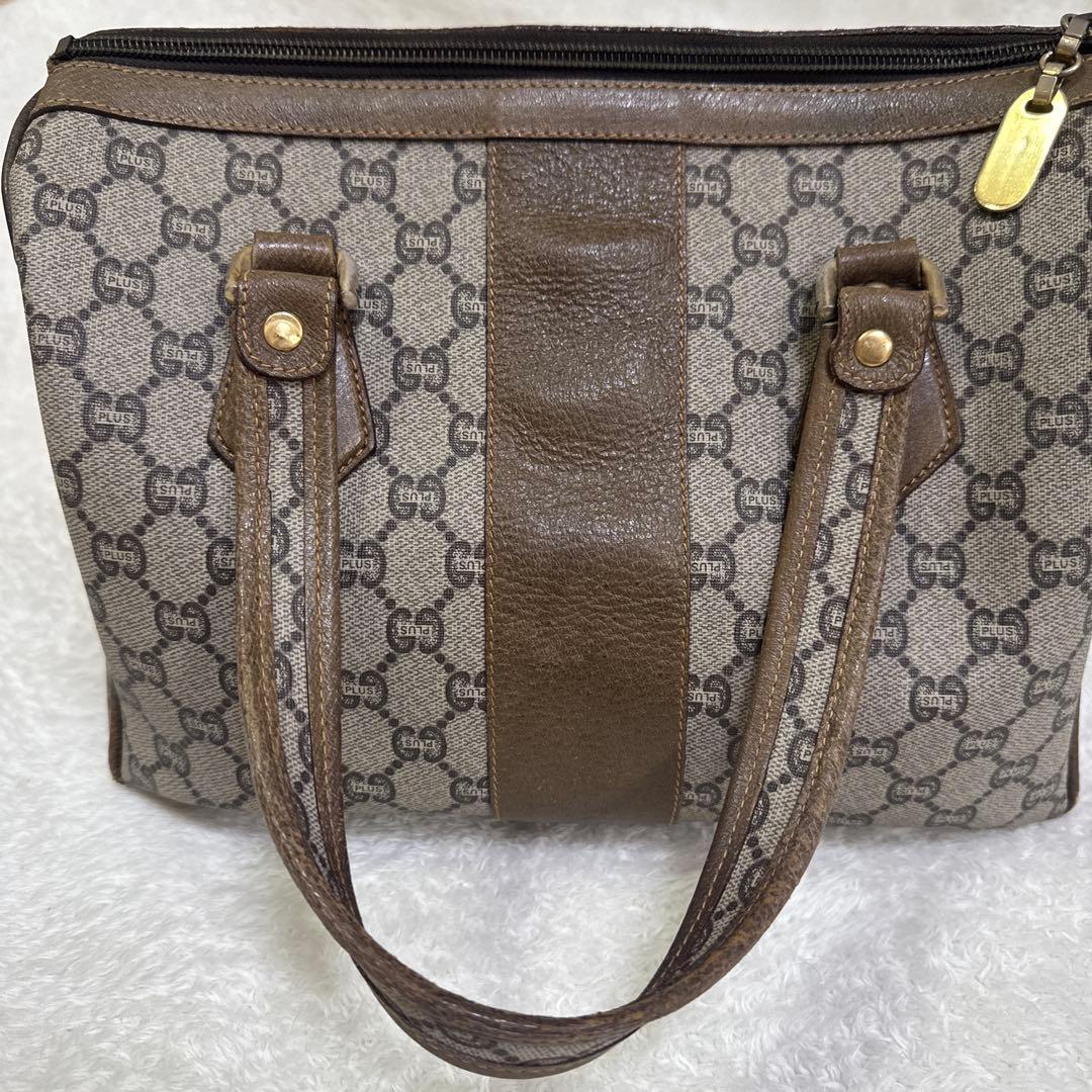 オールドグッチ グッチプラス GGボストンバッグ