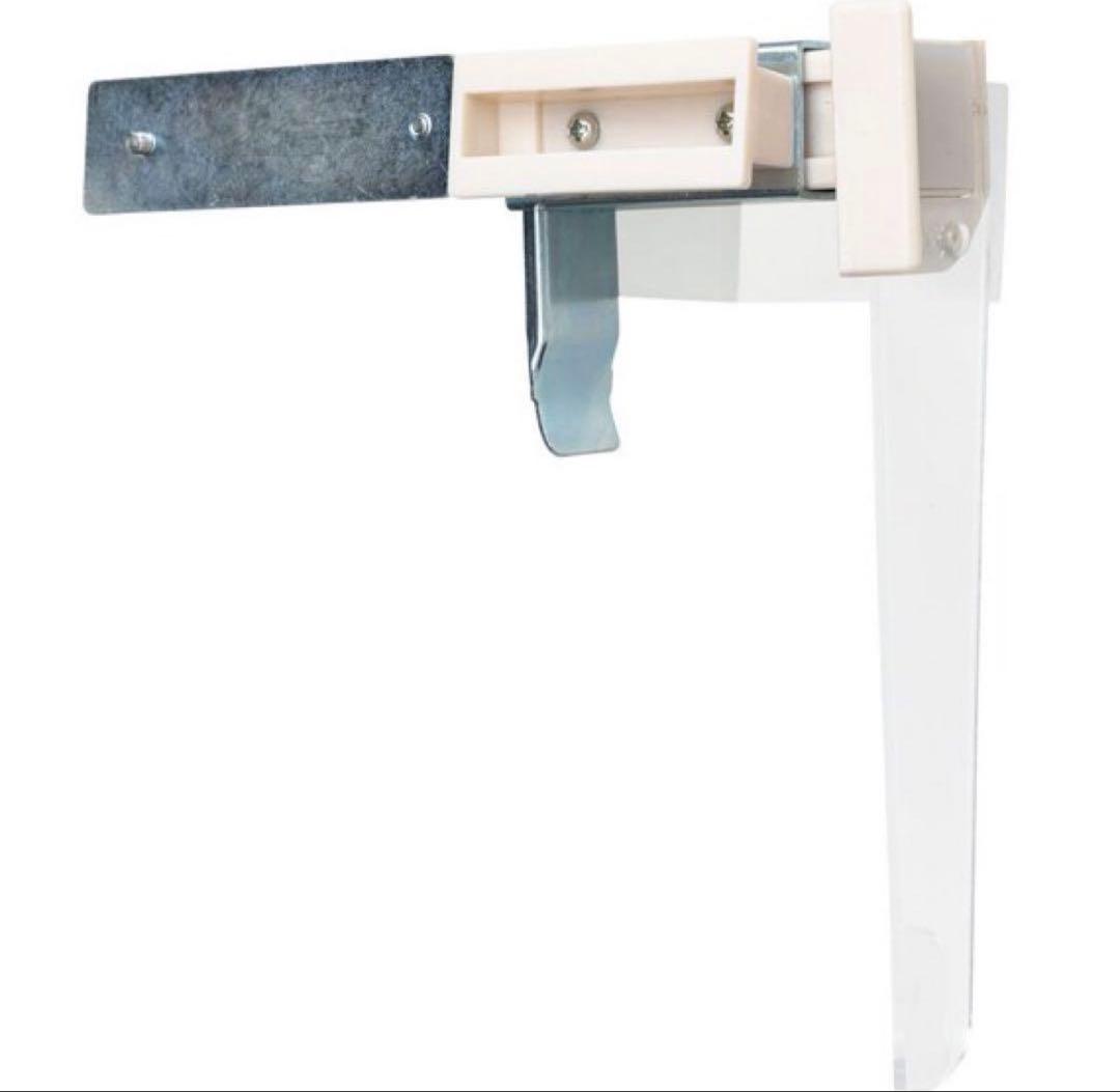 ニトリ つっぱり 遮光 ロールスクリーン 135X200 グレー　 穴あけ不要