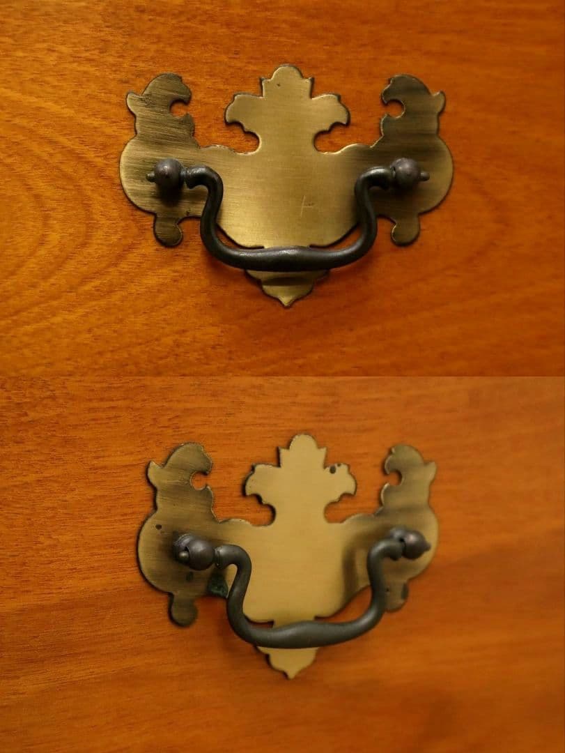 横浜ダニエル◆最高級ドレッサーチェスト・ミラー＆ワイドチェスト 62万