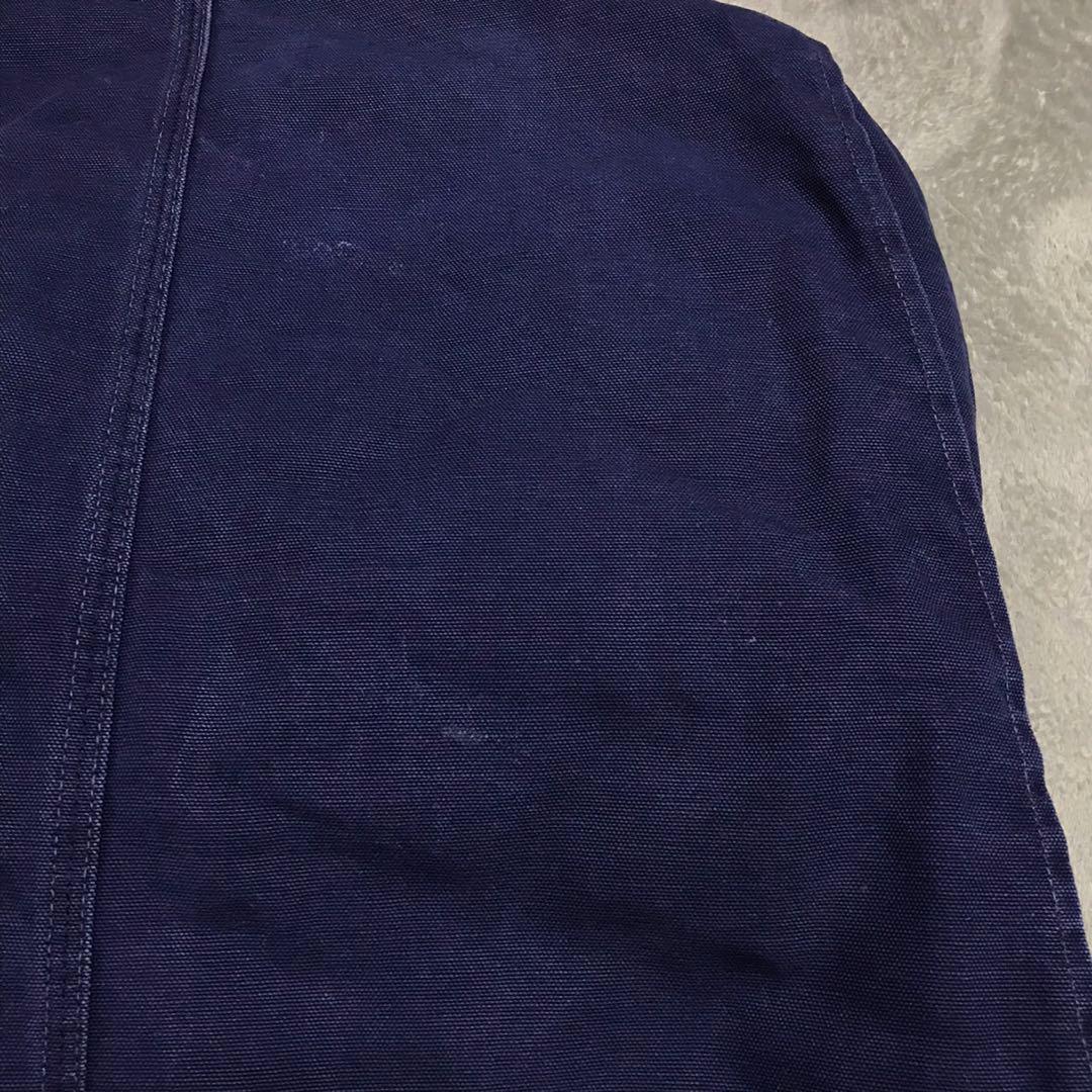 専用carharttカーハート　トラディショナルコート　ロゴ　フェード　ダック地