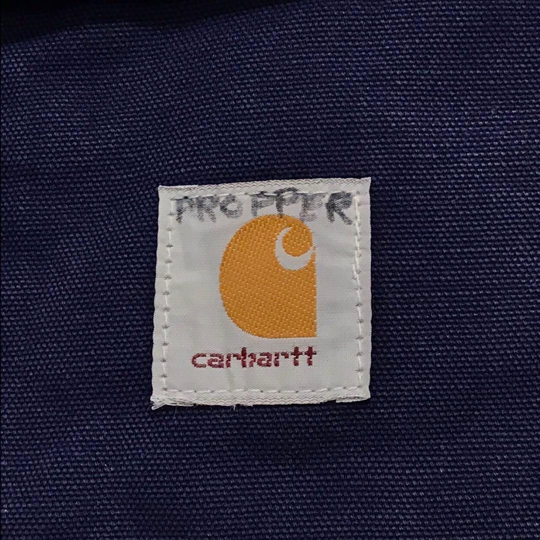 専用carharttカーハート　トラディショナルコート　ロゴ　フェード　ダック地
