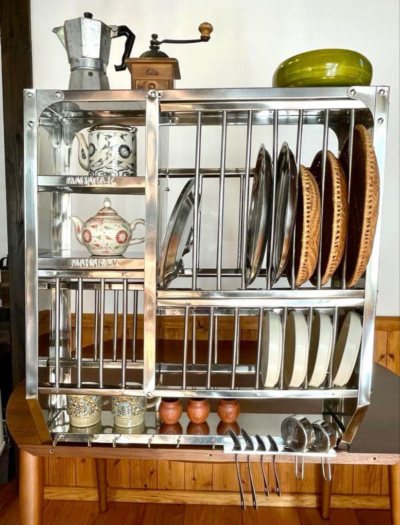 ★値下げ★インディアンキッチンラック(正方形)