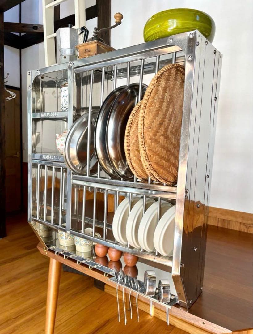 ★値下げ★インディアンキッチンラック(正方形)