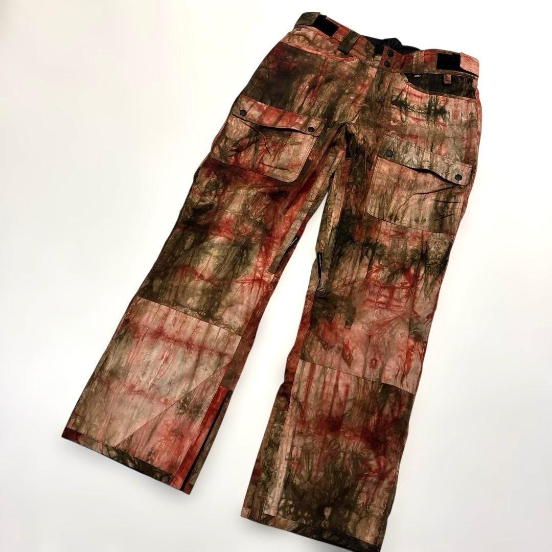 【美品/メンズM /ゴアテックス】SP Design スノボーウェア　上下　総柄