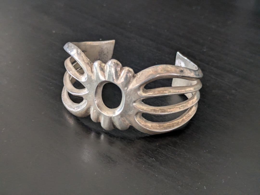 VINTAGE インディアンジュエリー バングル 925 シルバー