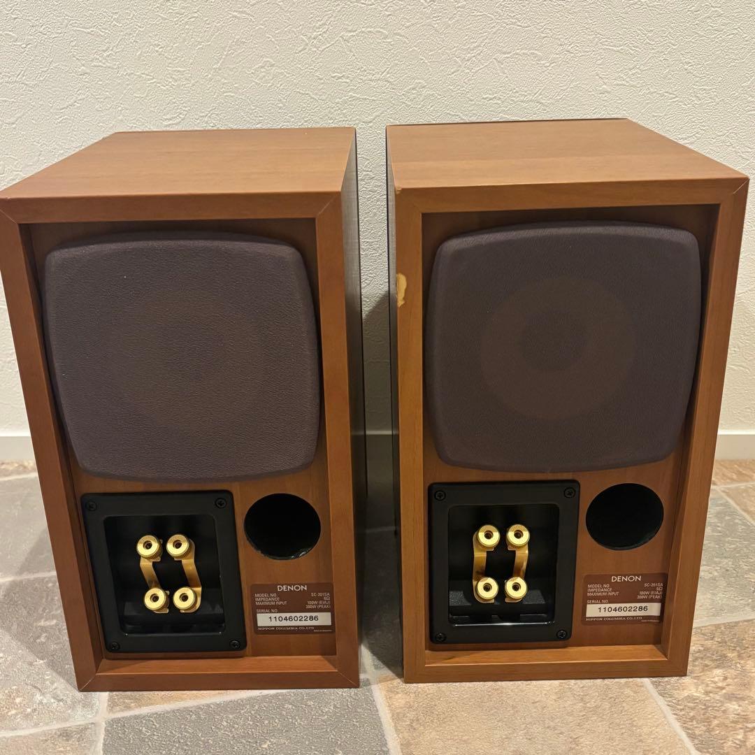DENON デノン SC-201SA スピーカー ペア 3ウェイ 4スピーカー
